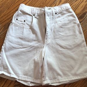 Vintage 1990s Arizona White Jean Shorts